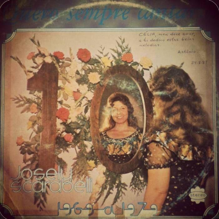 Portada de Álbum "Quero Sempre Cantar", de Josely Scarabelli