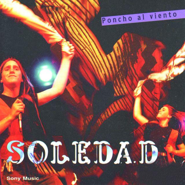 Portada de Álbum "Poncho Al Viento", de SOLEDAD