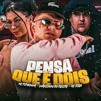 Portada del álbum "Pensa Que É Dois", de MC Digu