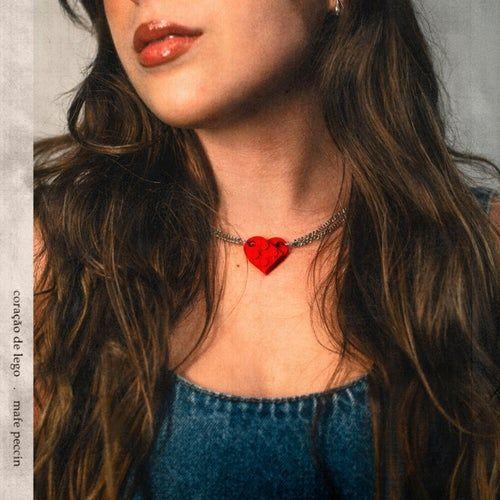 Portada de Sencillo/EP "coração de lego", de Mafe Peccin