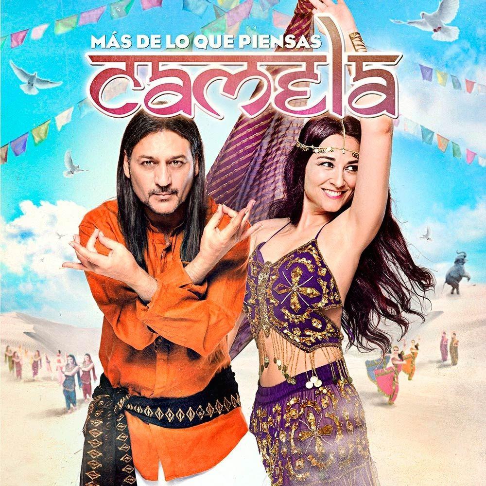 Capa do Álbum "Más De Lo Que Piensas", de Camela