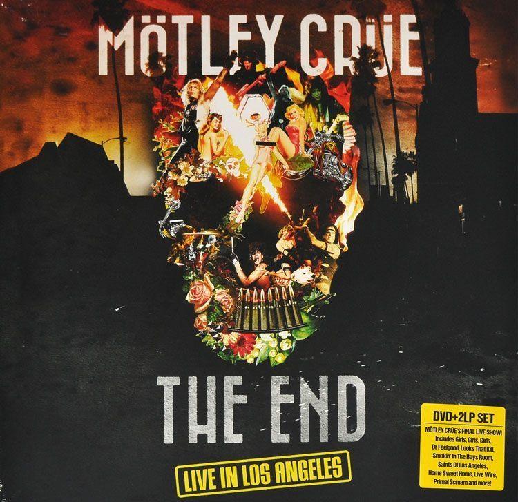 Portada de Álbum "The End", de Mötley Crüe