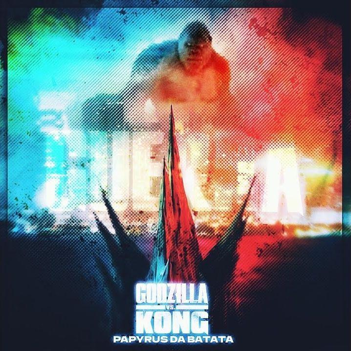 Capa do álbum "Guerra (Godzilla Vs Kong)", de Papyrus da Batata