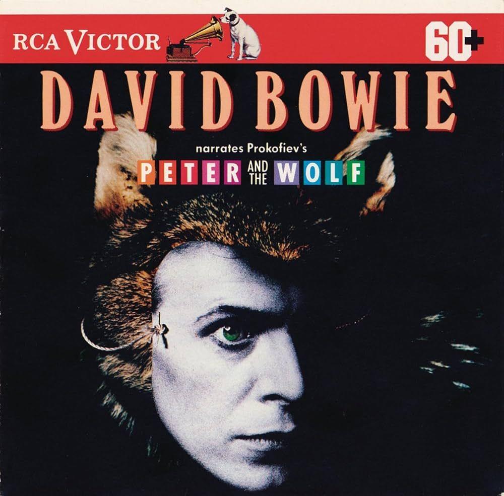 Portada del álbum "Peter & The Wolf", de David Bowie