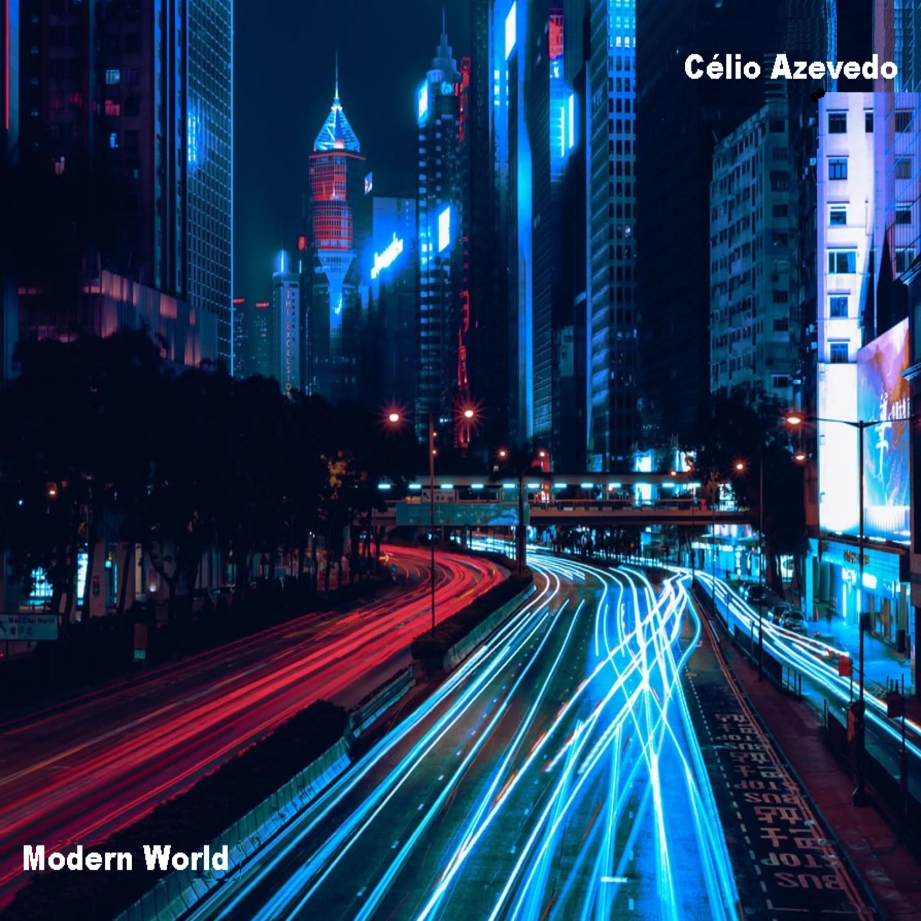 Capa do Álbum "Modern World", de Célio Azevedo