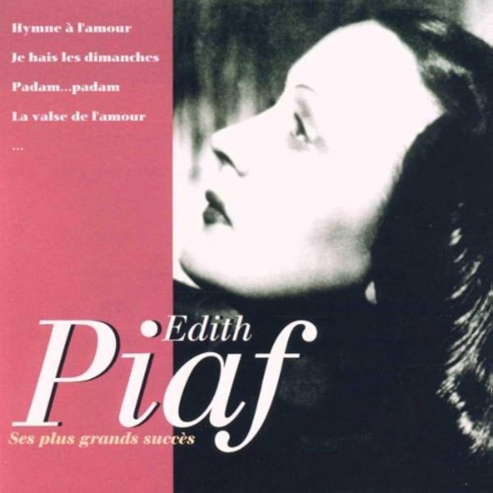 Portada del álbum "Grands Succès", de Édith Piaf