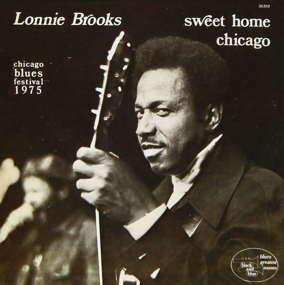 Portada de Álbum "Sweet Home Chicago", de Lonnie Brooks