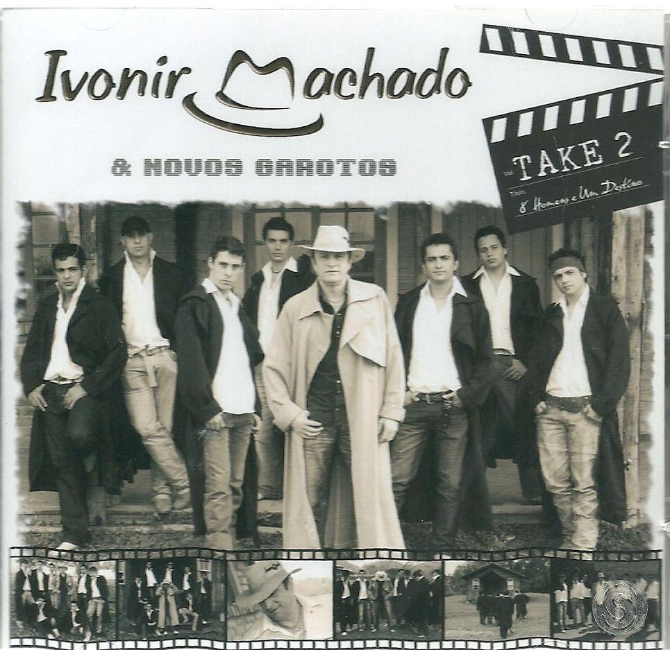 Portada de Álbum "8 Homens e Um Destino", de Ivonir Machado e Os Novos Garotos