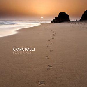 Portada del álbum "Footprints", de Corciolli