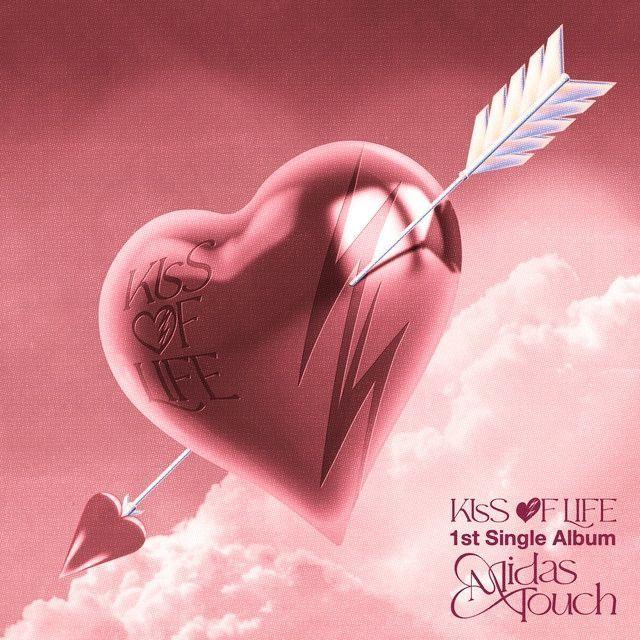 Capa do Sencillo/EP "Midas Touch", de KISS OF LIFE