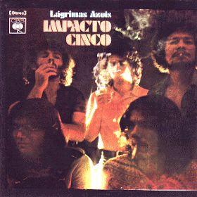Capa do Álbum "Lágrimas Azuis", de Impacto Cinco