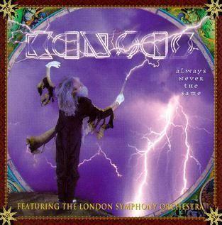 Portada del álbum "Always Never The Same", de Kansas