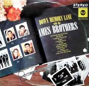 Portada de Álbum "Down Memory Lane With The Ames Brothers", de The Ames Brothers