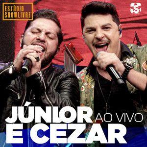 Capa do Álbum "Júnior e Cézar No Estúdio Showlivre (Ao Vivo)", de Júnior e Cézar