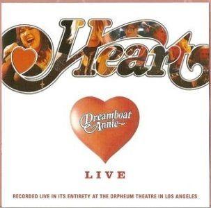 Capa do Álbum "Dreamboat Annie Live", de Heart