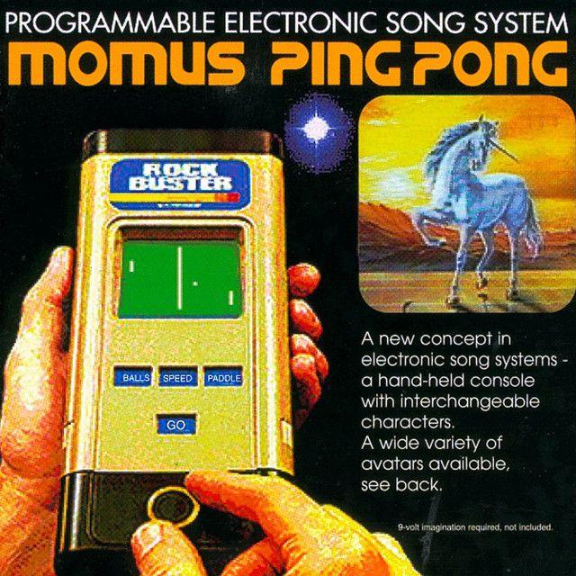 Portada del álbum "Ping Pong", de Momus