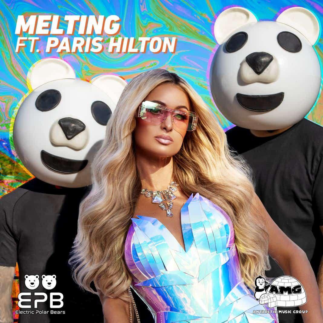 Portada del álbum "Melting", de Paris Hilton
