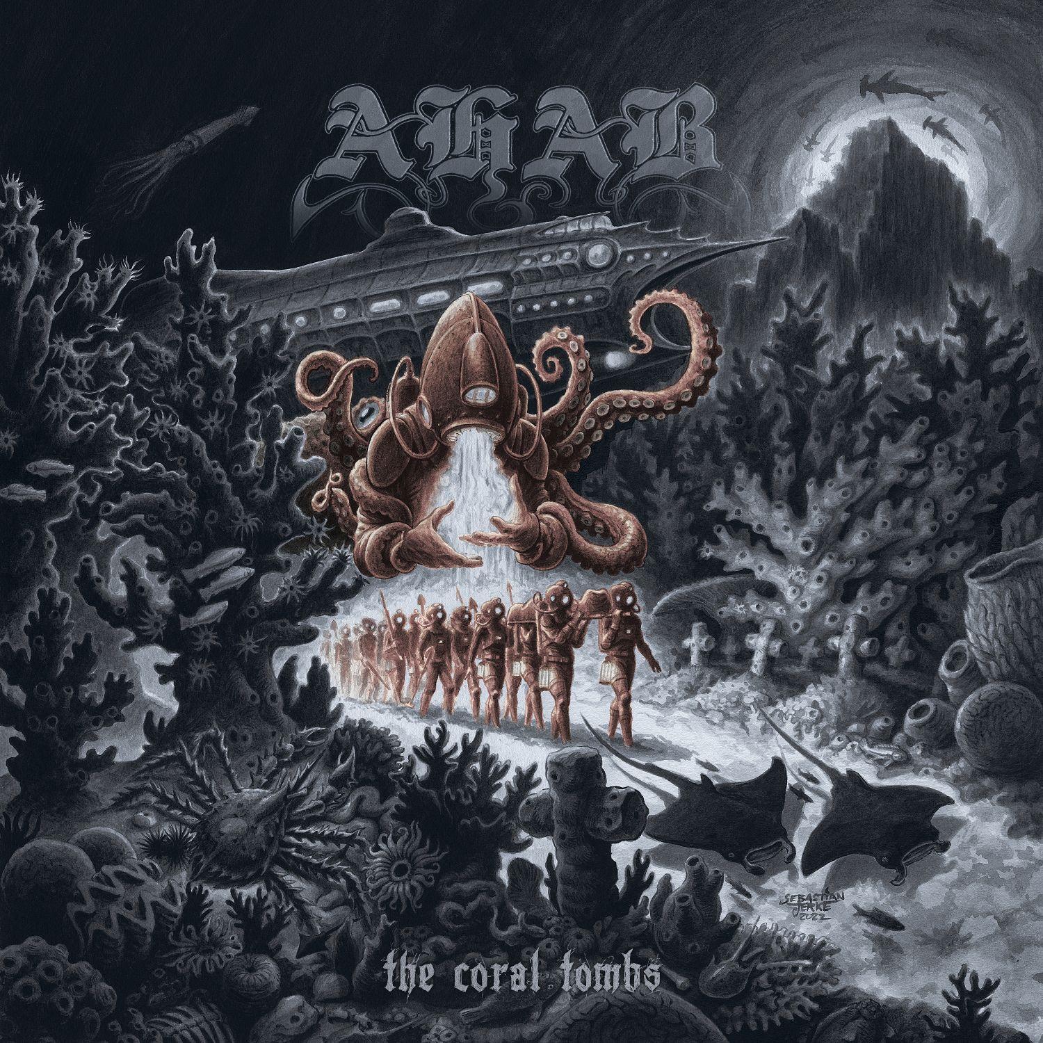Album cover of "The Coral Tombs" by Ahab