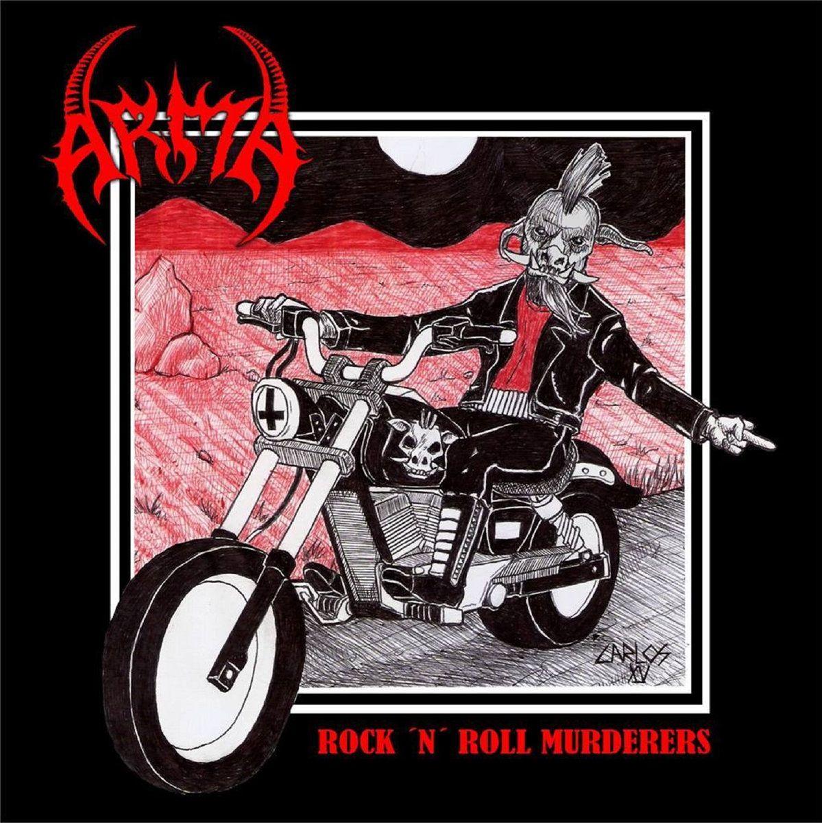Portada de Álbum "Rock n' Roll Murderers", de Arma