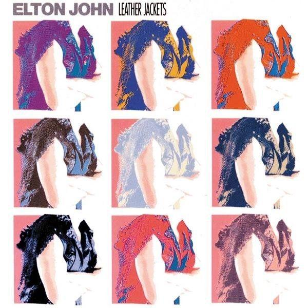 Album cover of "Leather Jackets" by Elton John