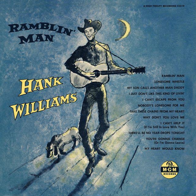 Portada del álbum "Ramblin' Man", de Hank Williams