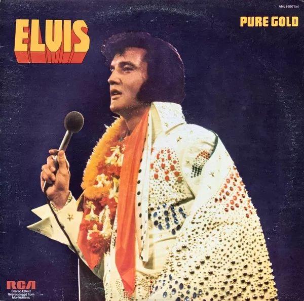 Album cover of "Pure Gold" by Elvis Presley