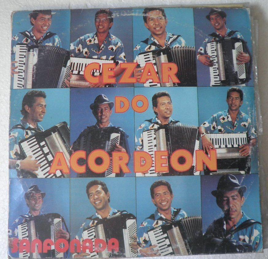 Portada de Álbum "Sanfonada", de Cézar do Acordeon
