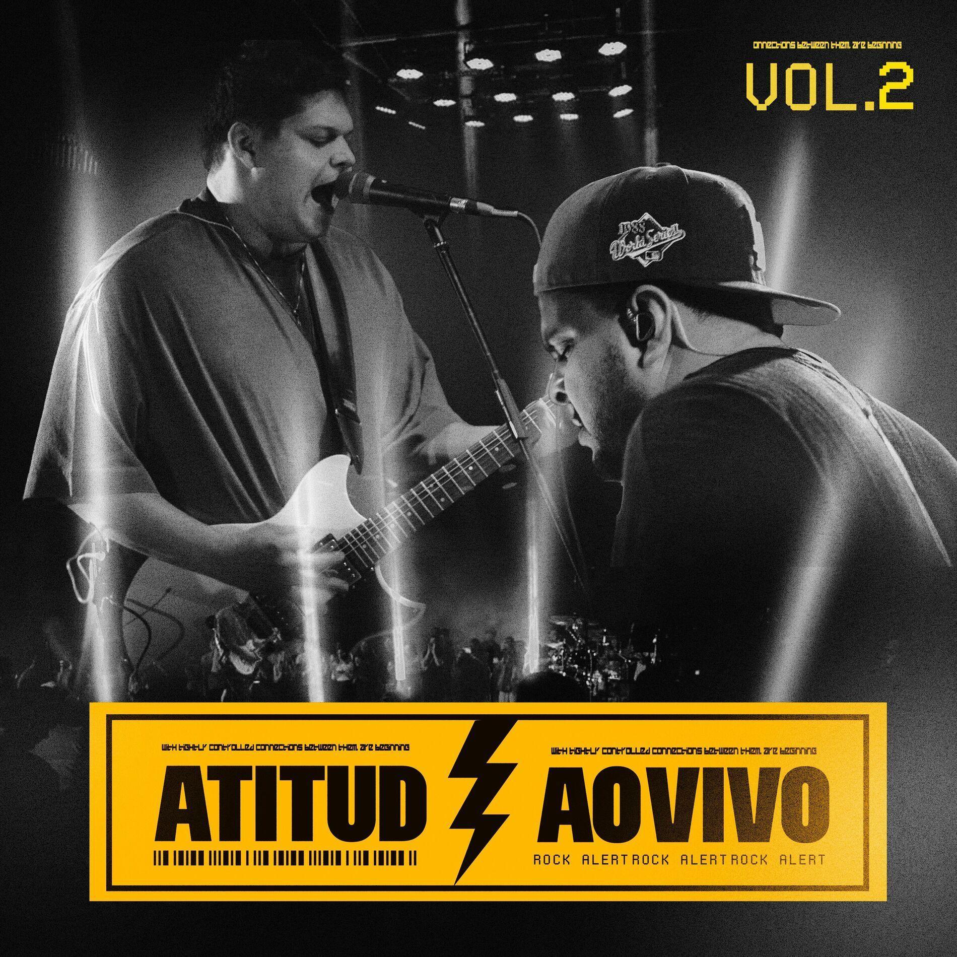 Portada de Sencillo/EP "AtituD Ao Vivo (Vol. 2)", de AtituD