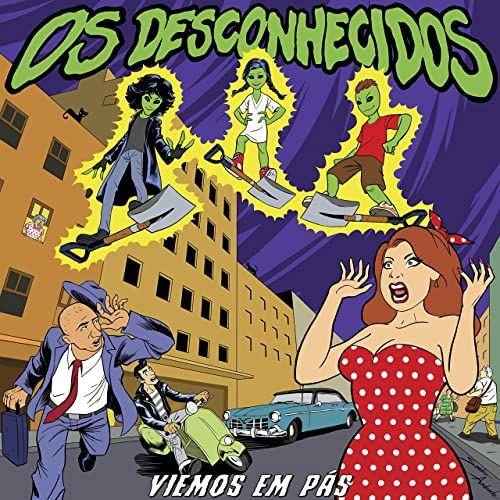 Capa do Álbum "Viemos em Pás", de Os Desconhecidos