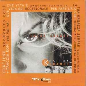 Portada de Álbum "Kose Da Grandi", de Irene Grandi