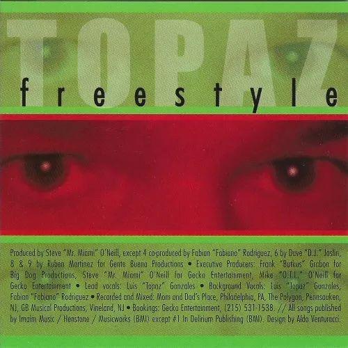 Portada de Álbum "Freestyle", de Topaz (Freestyle)
