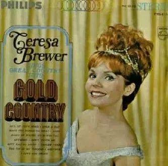 Portada de Álbum "Gold Country", de Teresa Brewer