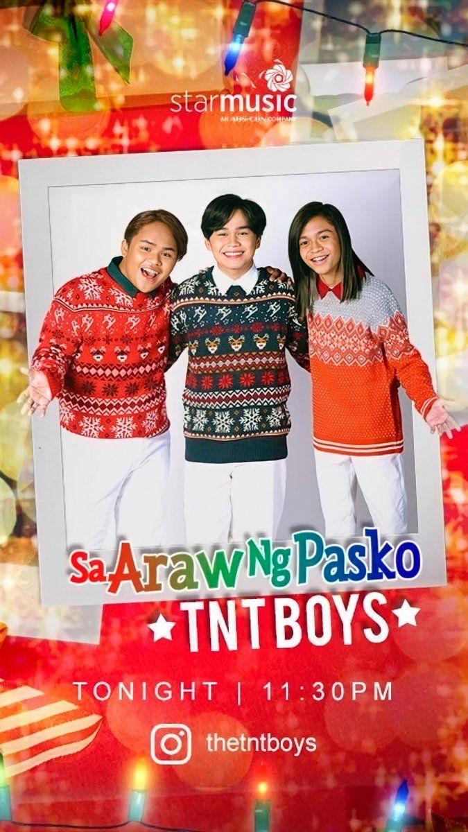 Portada de Sencillo/EP "Sa Araw Ng Pasko", de TNT BOYS