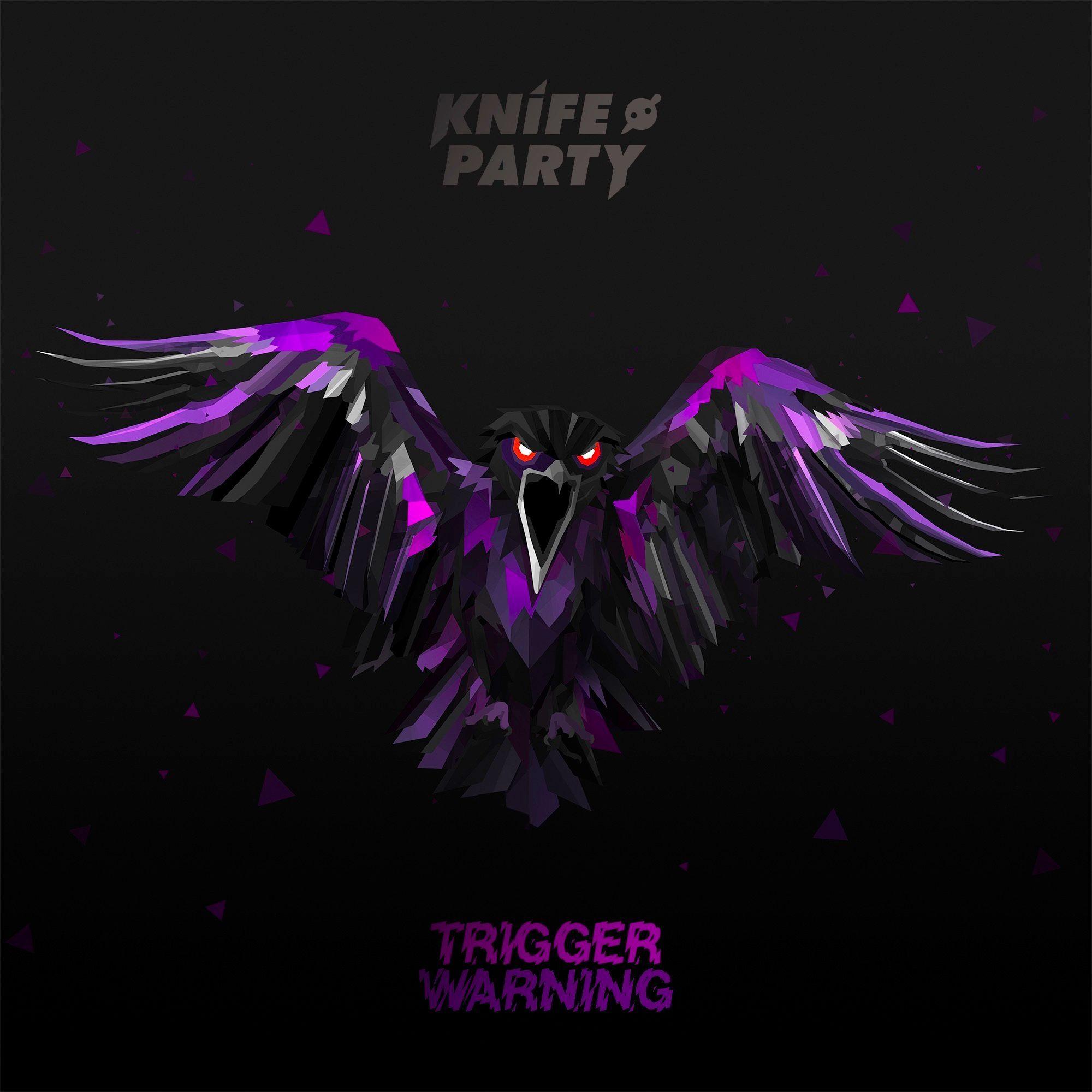 Portada de Sencillo/EP "Trigger Warning", de Knife Party