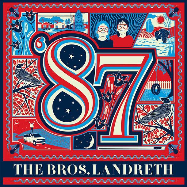 Portada de Álbum "'87", de The Bros. Landreth