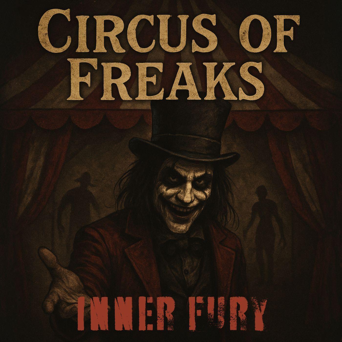Portada de Álbum "Circus Of Freaks", de Inner Fury
