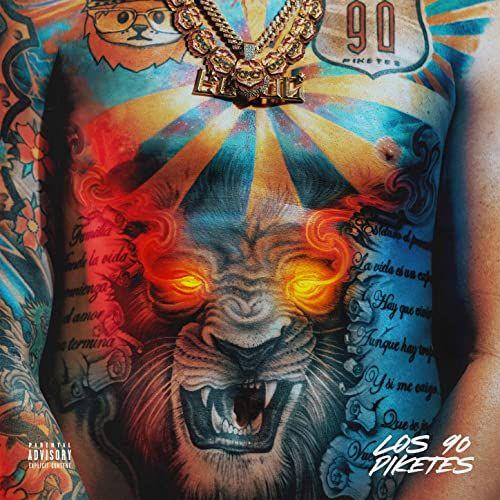 Portada de Álbum "Los 90 Piketes", de Miky Woodz