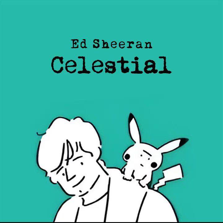 Portada del álbum "Celestial", de Ed Sheeran