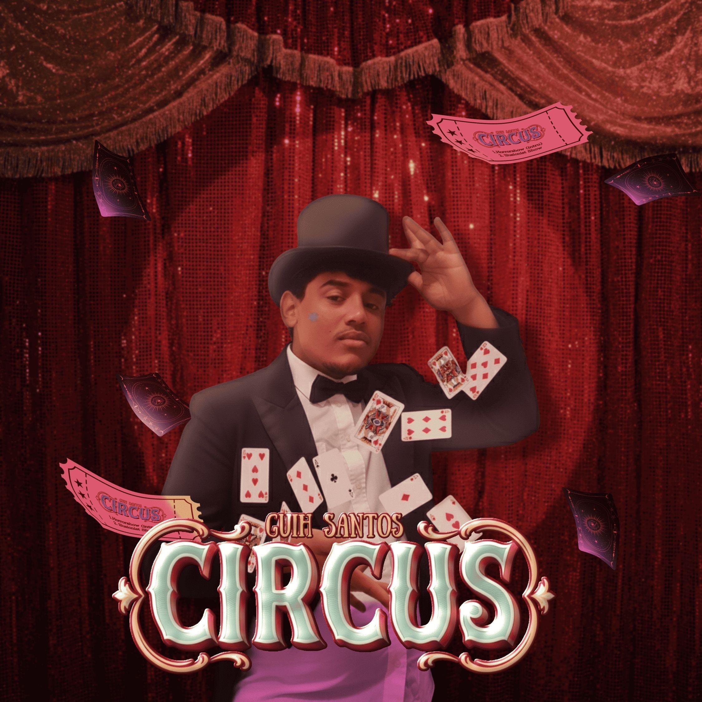 Capa do Single/EP "Circus", de Guih Santos