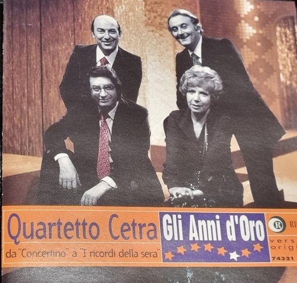 Portada de Álbum "Gli Anni D' Oro", de Quartetto Cetra