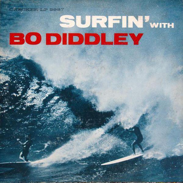 Album cover of "Surfin' With Bo Diddley" by Bo Diddley
