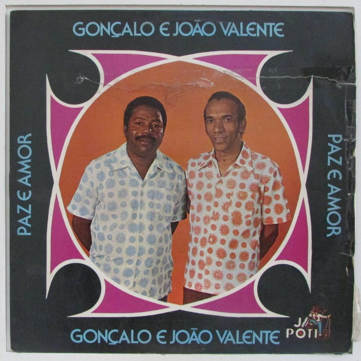 Capa do Álbum "Paz e Amor", de Gonçalo e João Valente