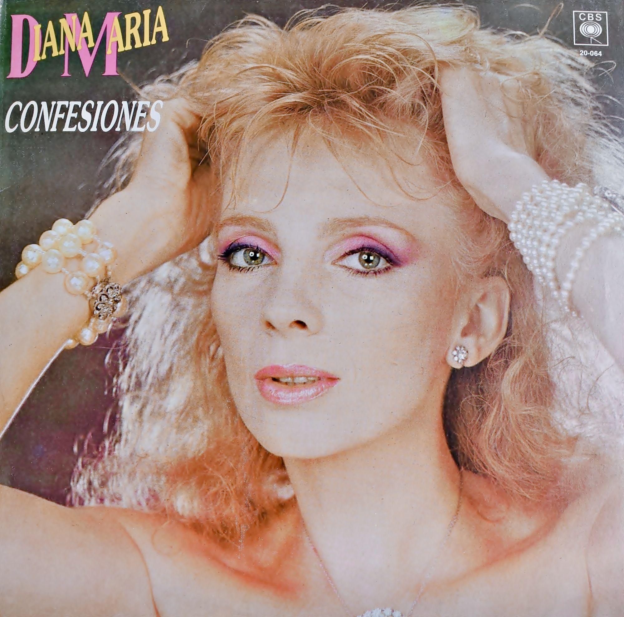 Portada de Álbum "Confesiones", de Diana María