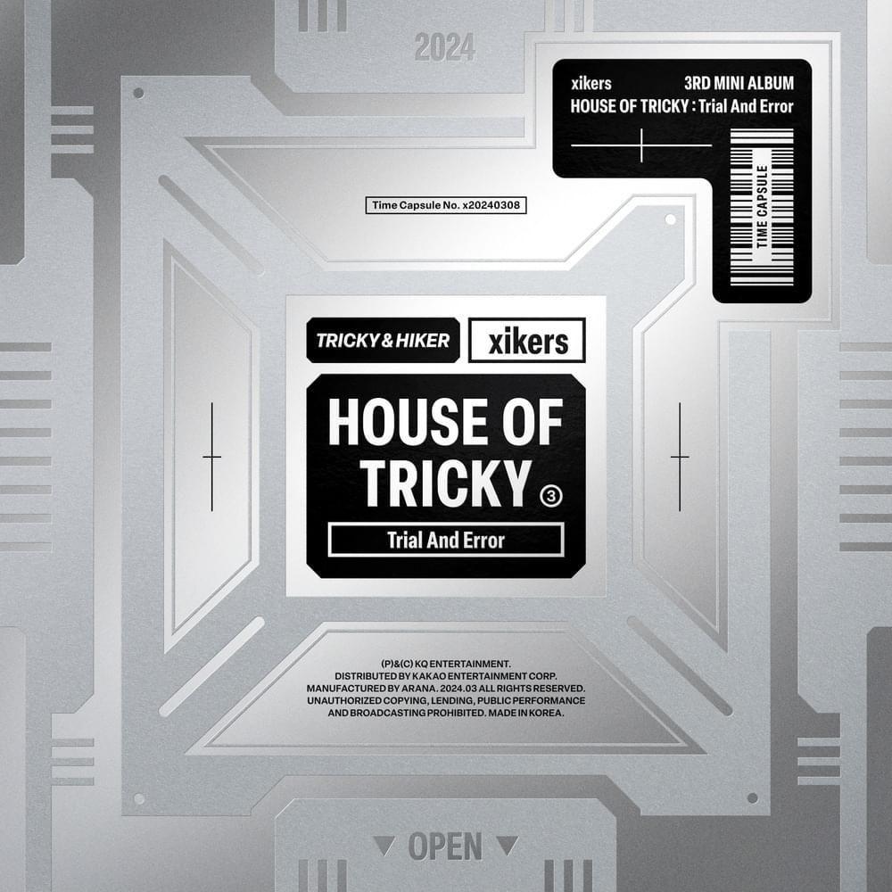 Capa do Single/EP "HOUSE OF TRICKY : Trial And Error", de xikers