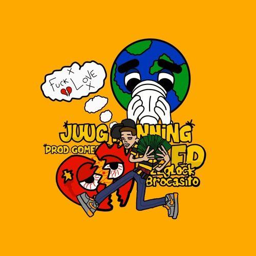 Capa do álbum "Juug Running", de Brocasito