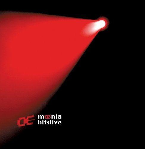 Portada de Álbum "Hits Live", de Moenia