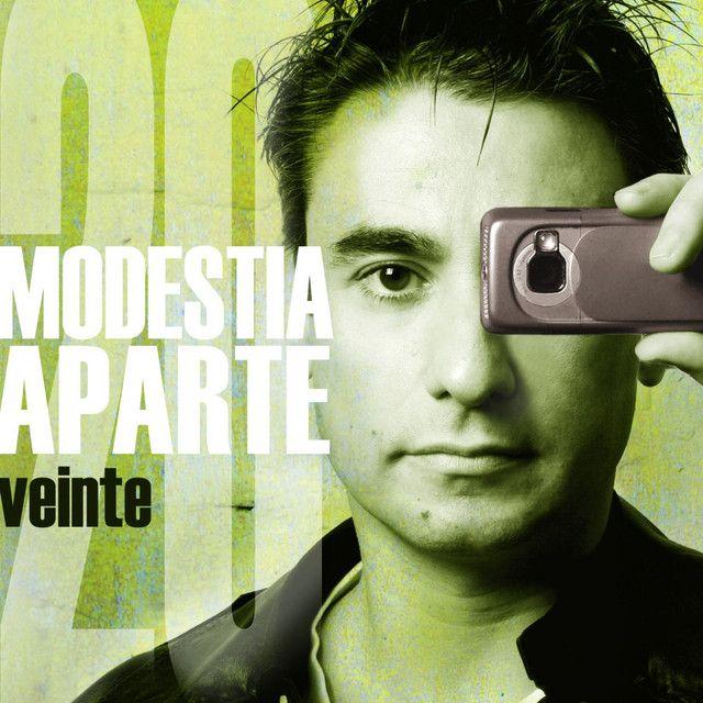 Portada de Álbum "Veinte", de Modestia Aparte