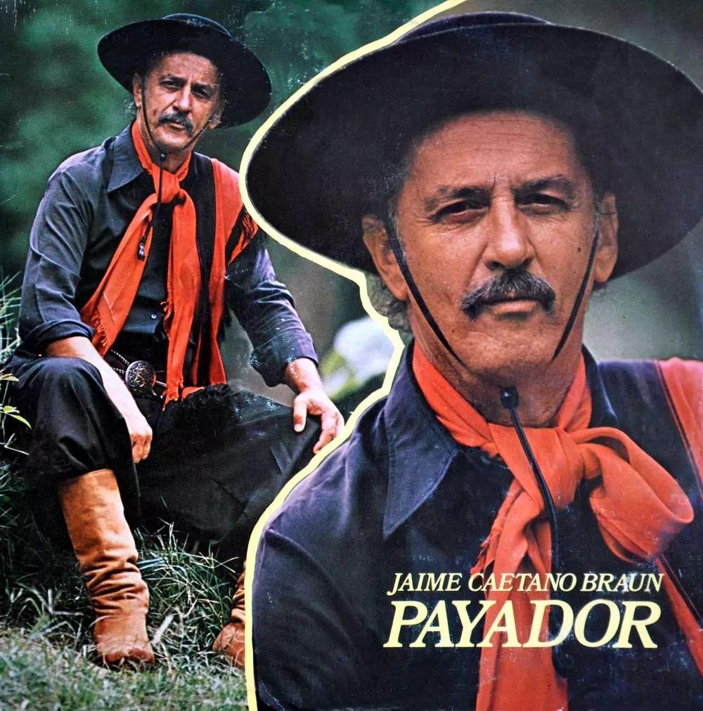 Portada de Álbum "Payador", de Jayme Caetano Braun