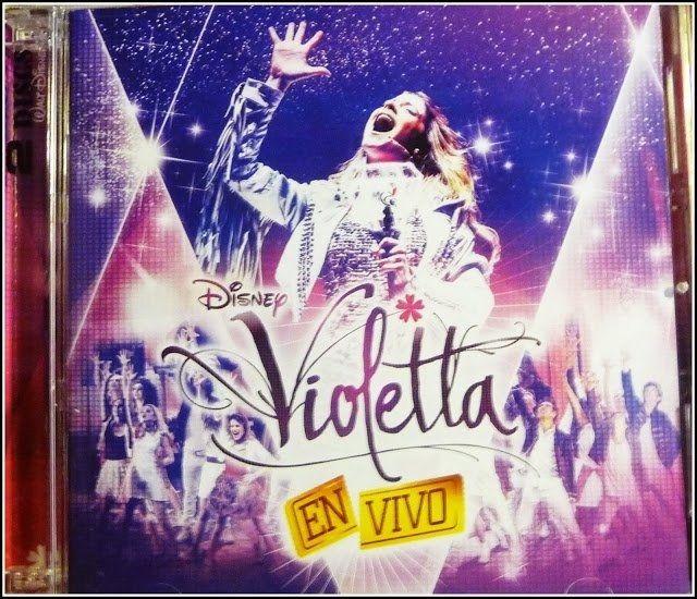 Capa do Álbum "En Vivo", de Violetta