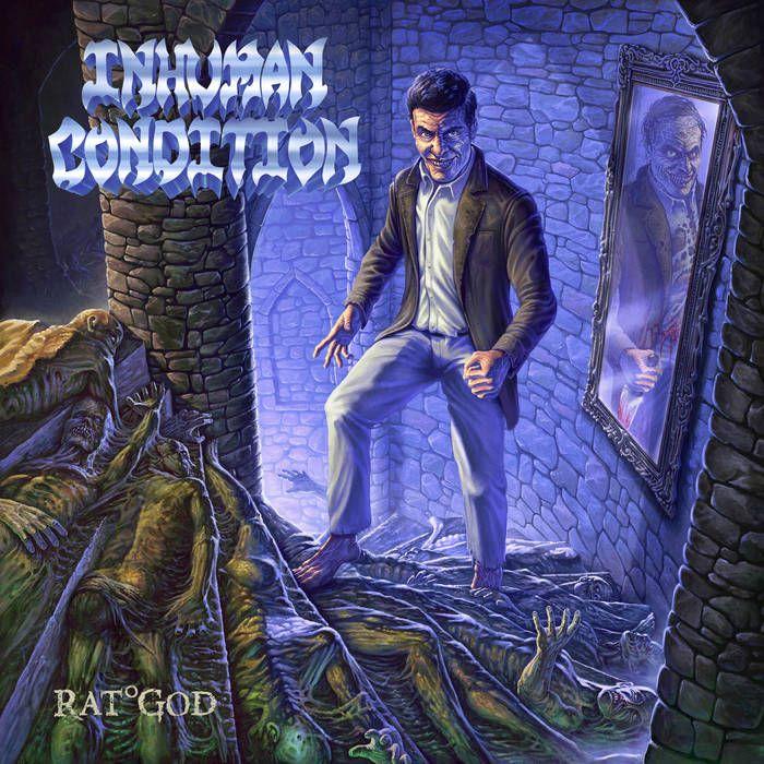 Portada de Álbum "Rat God", de Inhuman Condition